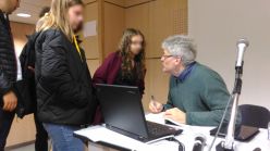 Dédicace Stéphane Beaud