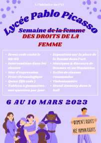 semaine des droits de la femme